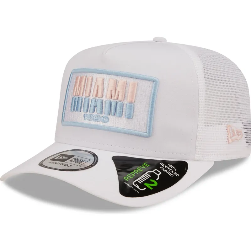 sapkak-ivelt-feher-snapback-miami-a-frame-repreve-usa-state-new-era