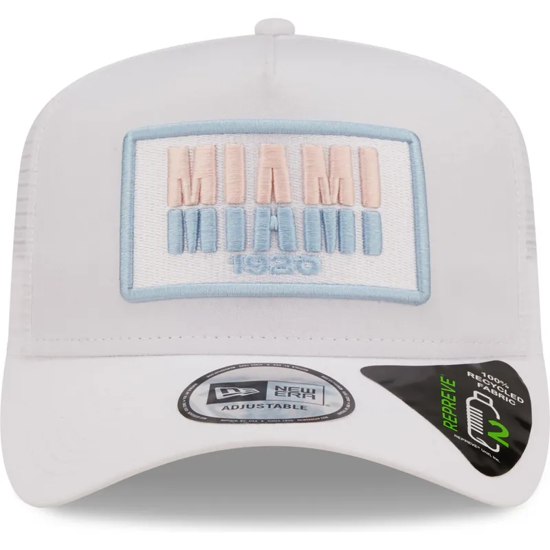 sapkak-ivelt-feher-snapback-miami-a-frame-repreve-usa-state-new-era