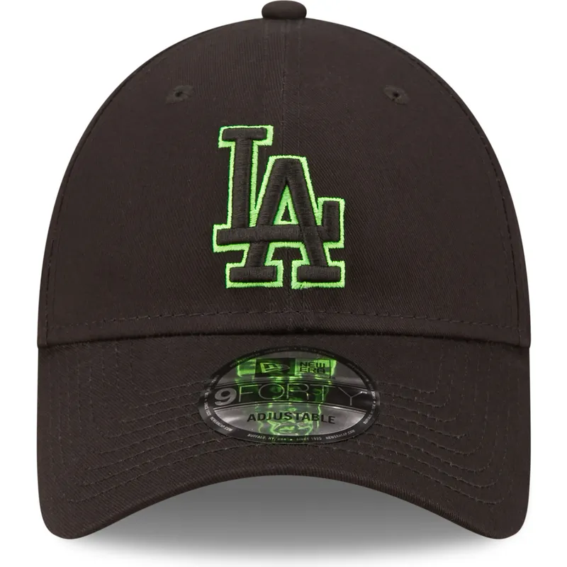 sapkak-ivelt-fekete-allithato-9forty-neon-outline-los-angeles-dodgers-mlb-new-era
