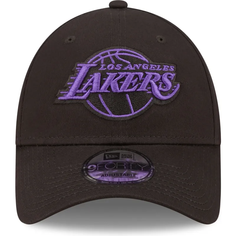 sapkak-ivelt-fekete-allithato-9forty-neon-outline-los-angeles-lakers-nba-new-era