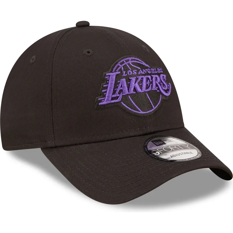 sapkak-ivelt-fekete-allithato-9forty-neon-outline-los-angeles-lakers-nba-new-era
