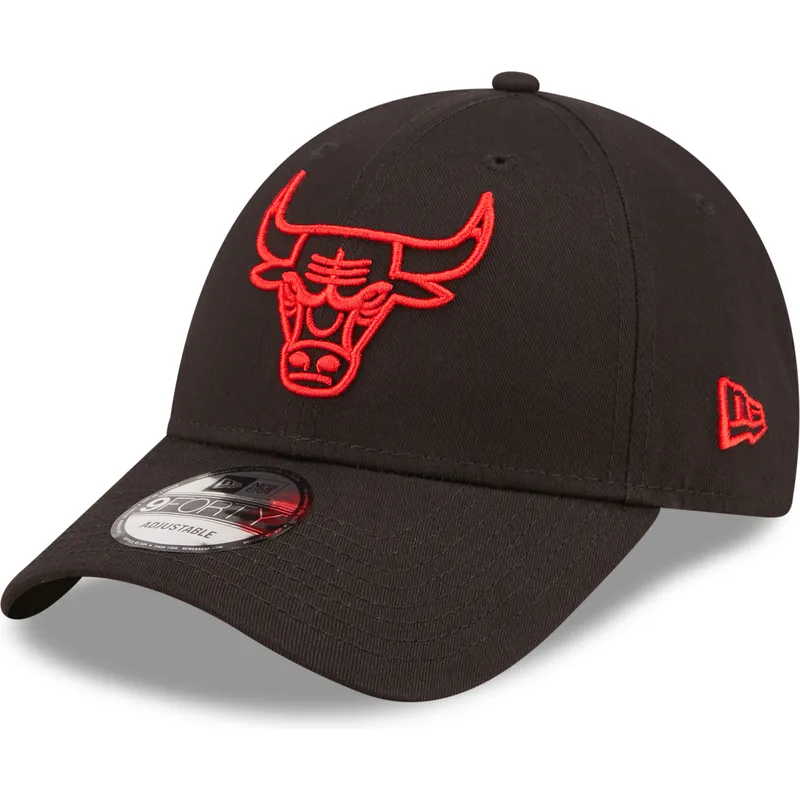 sapkak-ivelt-fekete-allithato-9forty-neon-outline-chicago-bulls-nba-new-era sapkak-ivelt-fekete-allithato-9forty-neon-outline-chicago-bulls-nba-new-era