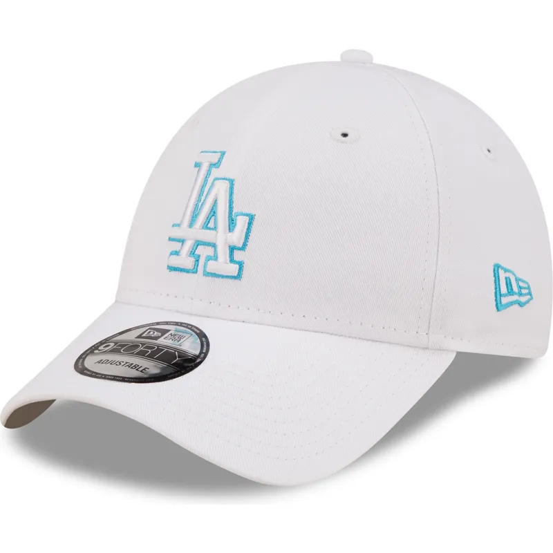 sapkak-ivelt-feher-allithato-9forty-neon-outline-los-angeles-dodgers-mlb-new-era