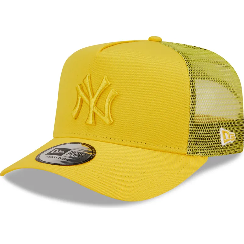 sapkak-ivelt-sarga-snapback-a-frame-tonal-mesh-new-york-yankees-mlb-new-era