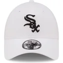 cap-ivelt-byal-reguliruema-lenta-negro-9forty-league-essential-chicago-white-sox-mlb-new-era