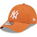 sapkak-ivelt-narancssarga-allithato-9forty-league-essential-new-york-yankees-mlb-new-era