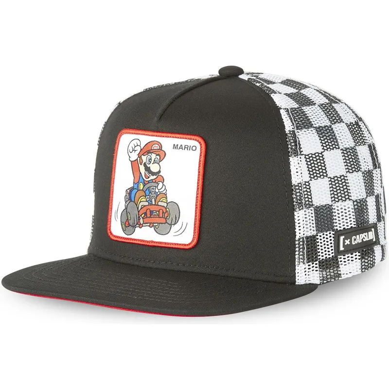 sapkak-lapos-fekete-snapback-kart-casf-ju1-bros-mario-super-mario-bros-capslab