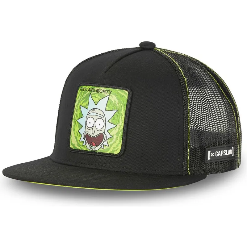 sapkak-lapos-fekete-snapback-casf-ri1-rick-sanchez-rick-es-morty-capslab