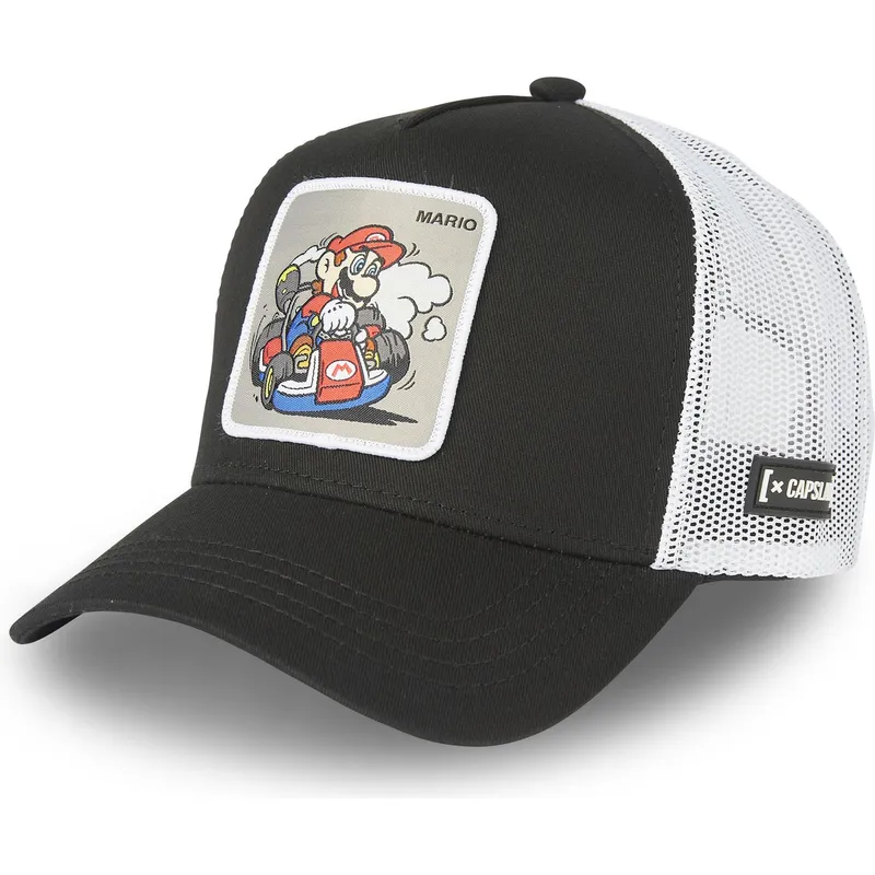 sapkak-ivelt-fekete-snapback-kart-dri2-bros-mario-super-mario-bros-capslab