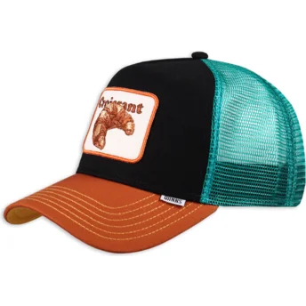 Sapkák ívelt fekete snapback , Croissant HFT Food Djinns