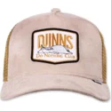 trucker-cap-beige-do-nothing-club-hft-dnc-30-hairy-suede-von-djinns