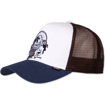 Sapkák ívelt fehér snapback Lazy Mermaid HFT Lazy Days Are The Best Days Djinns