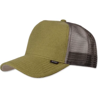 Sapkák ívelt zöld snapback HFT WaffleJersey Djinns