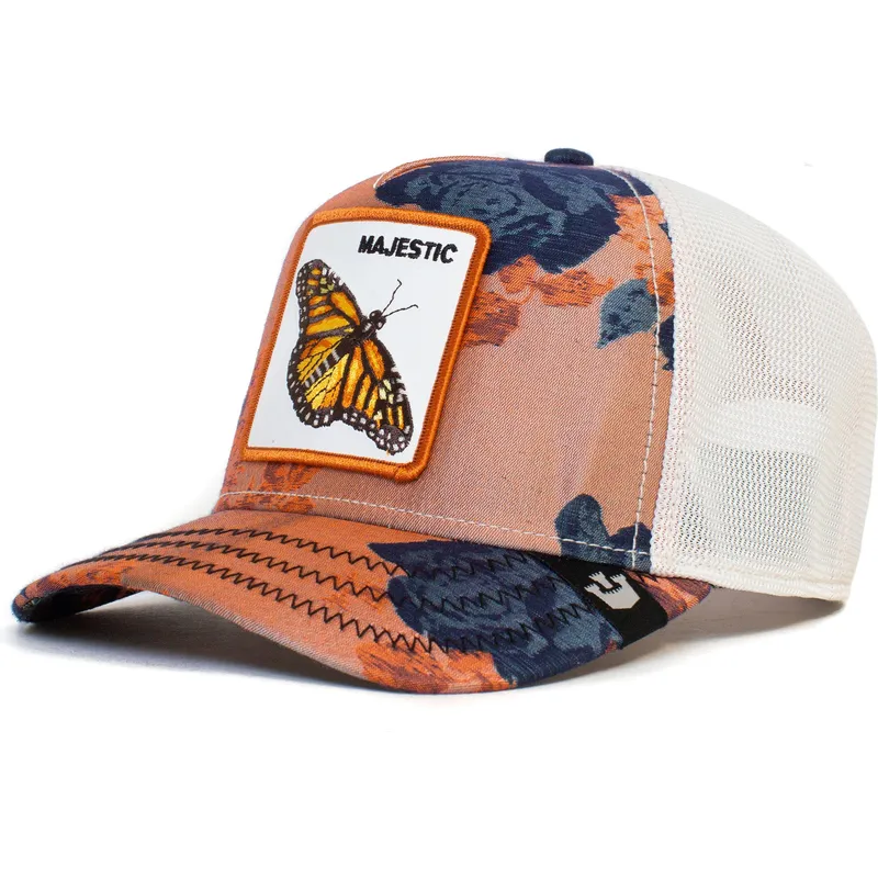 sapkak-ivelt-narancssarga-snapback-majestic-monarchy-of-roses-the-farm-goorin-bros