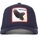 truckerkeps-marinbla-orn-freedom-truckin-the-farm-fran-goorin-bros