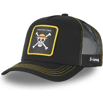 Svart trucker-keps Straw Hat Pirates ONE1 One Piece från...