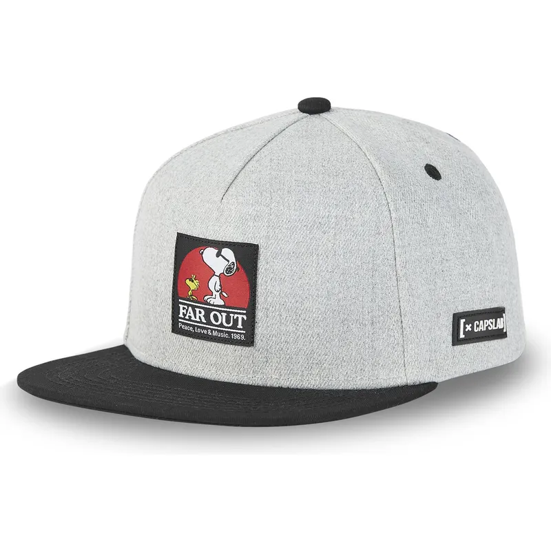 sapkak-lapos-szurke-snapback-far-out-naw3-snoopy-foldimogyoro-capslab sapkak-lapos-szurke-snapback-far-out-naw3-snoopy-foldimogyoro-capslab
