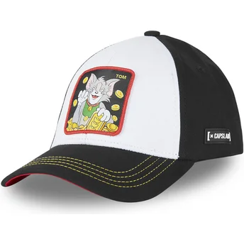 Sapkák ívelt fekete snapback T12 Tom Looney Tunes Capslab