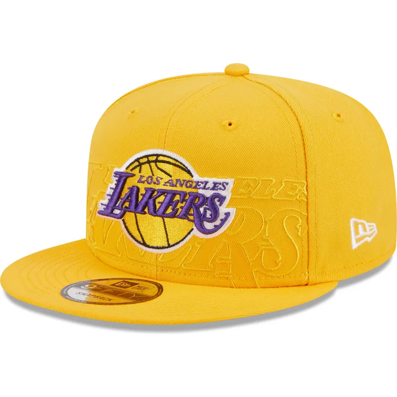sapkak-lapos-sarga-snapback-9fifty-draft-edition-2023-los-angeles-lakers-nba-new-era