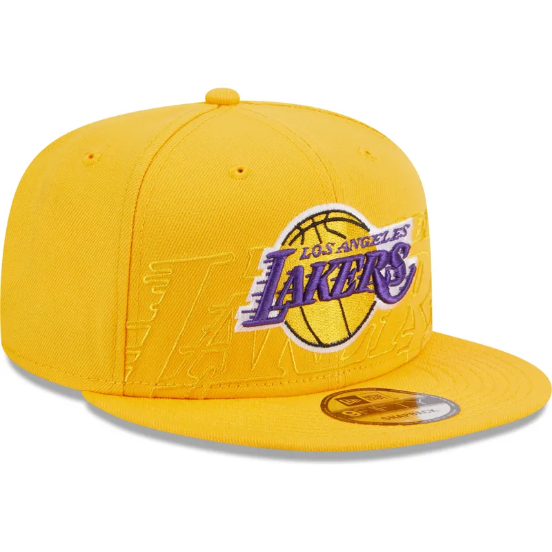 sapkak-lapos-sarga-snapback-9fifty-draft-edition-2023-los-angeles-lakers-nba-new-era