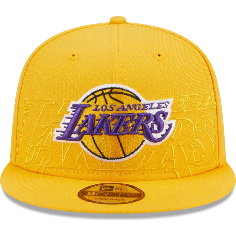 sapkak-lapos-sarga-snapback-9fifty-draft-edition-2023-los-angeles-lakers-nba-new-era