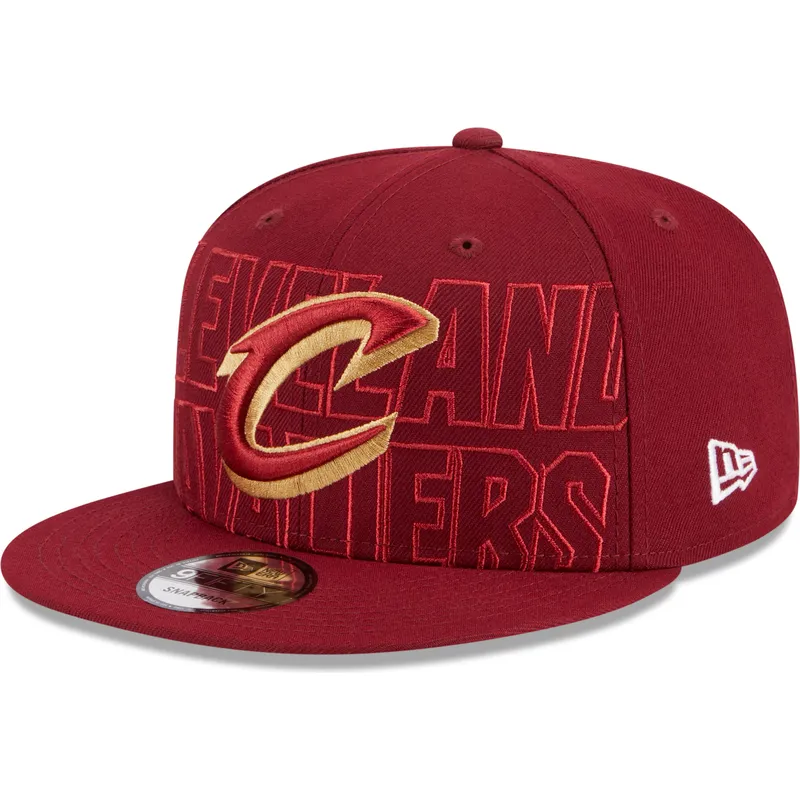 sapkak-lapos-piros-snapback-9fifty-draft-edition-2023-cleveland-cavaliers-nba-new-era