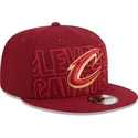 sapkak-lapos-piros-snapback-9fifty-draft-edition-2023-cleveland-cavaliers-nba-new-era