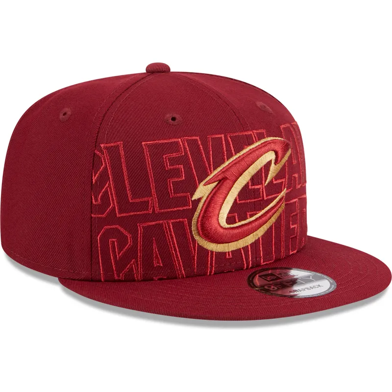 sapkak-lapos-piros-snapback-9fifty-draft-edition-2023-cleveland-cavaliers-nba-new-era
