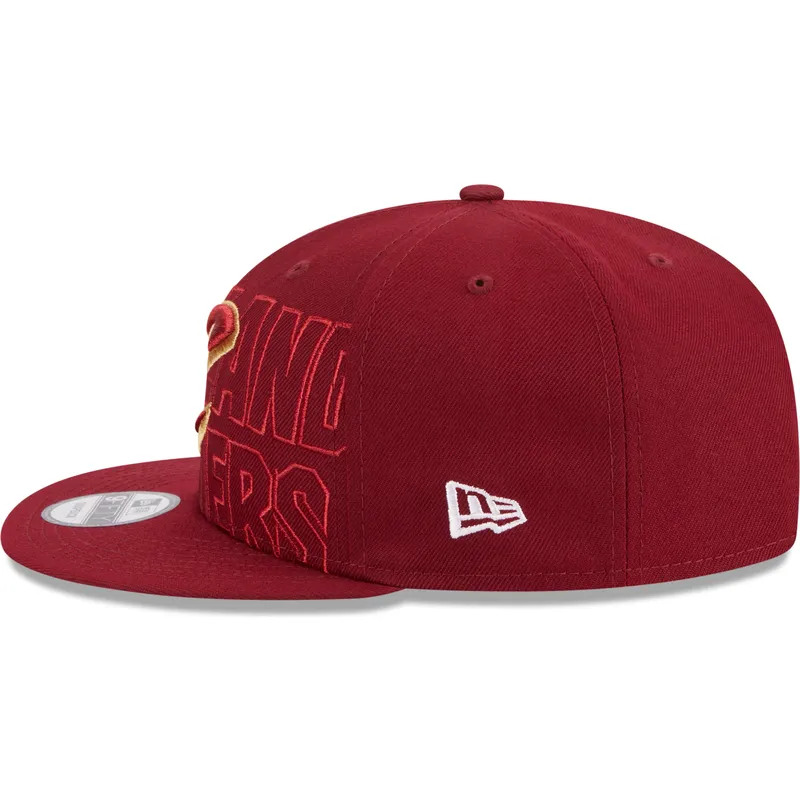 sapkak-lapos-piros-snapback-9fifty-draft-edition-2023-cleveland-cavaliers-nba-new-era