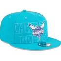 sapkak-lapos-kek-snapback-9fifty-draft-edition-2023-charlotte-hornets-nba-new-era