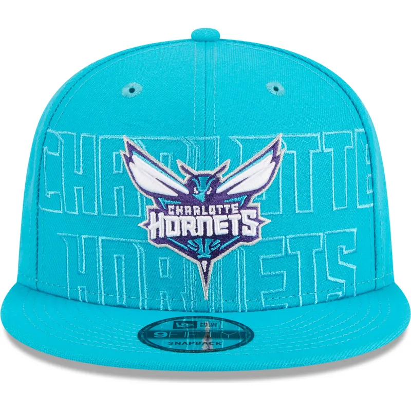 sapkak-lapos-kek-snapback-9fifty-draft-edition-2023-charlotte-hornets-nba-new-era
