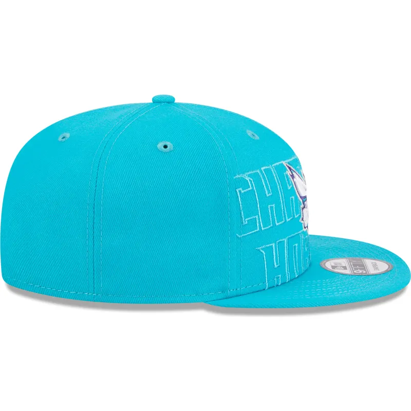 sapkak-lapos-kek-snapback-9fifty-draft-edition-2023-charlotte-hornets-nba-new-era