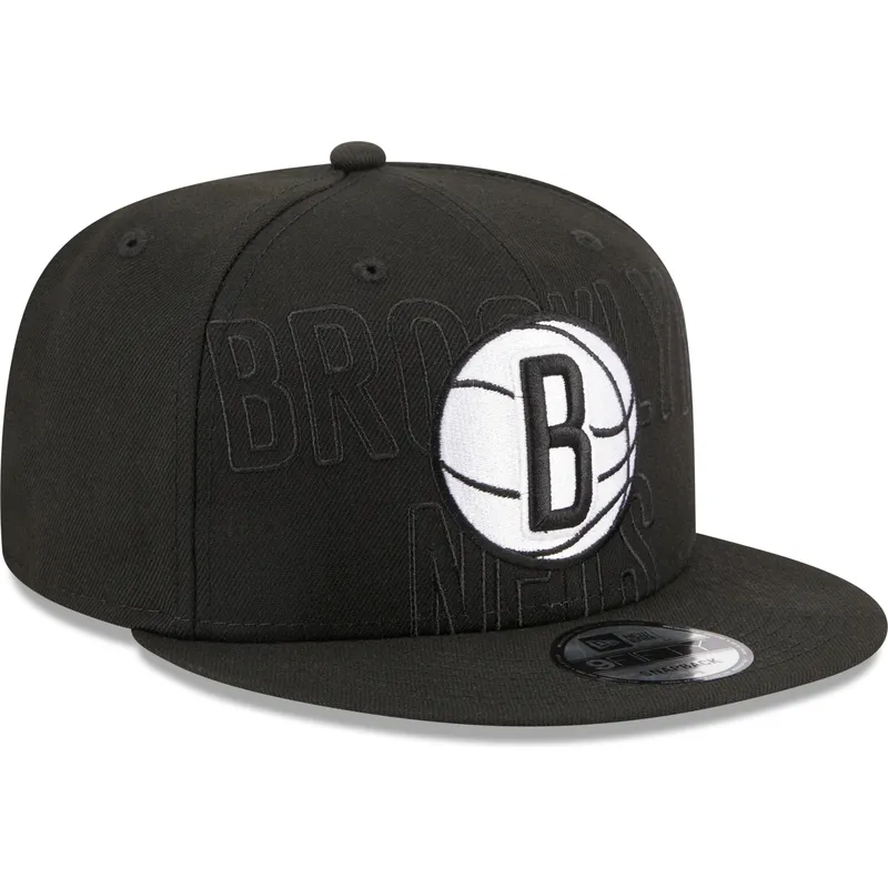 sapkak-lapos-fekete-snapback-9fifty-draft-edition-2023-brooklyn-nets-nba-new-era