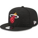 sapkak-lapos-fekete-snapback-9fifty-draft-edition-2023-miami-heat-nba-new-era