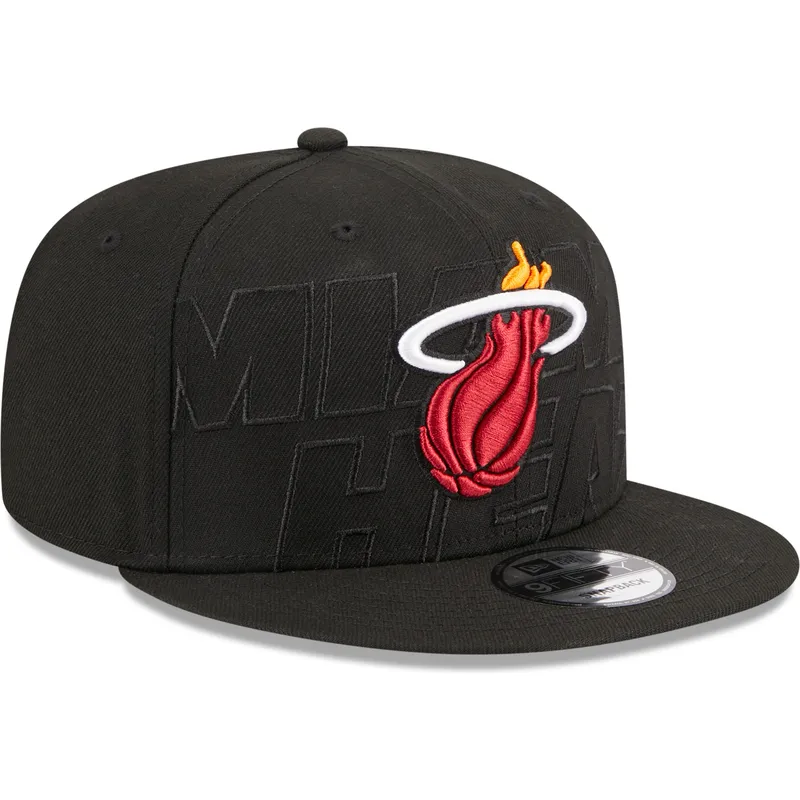 sapkak-lapos-fekete-snapback-9fifty-draft-edition-2023-miami-heat-nba-new-era