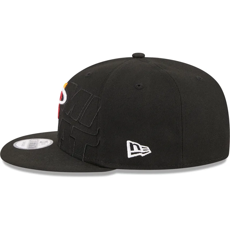 sapkak-lapos-fekete-snapback-9fifty-draft-edition-2023-miami-heat-nba-new-era