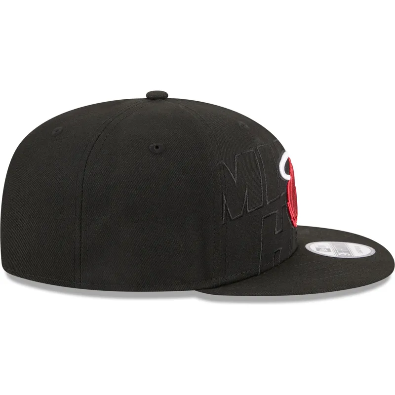 sapkak-lapos-fekete-snapback-9fifty-draft-edition-2023-miami-heat-nba-new-era