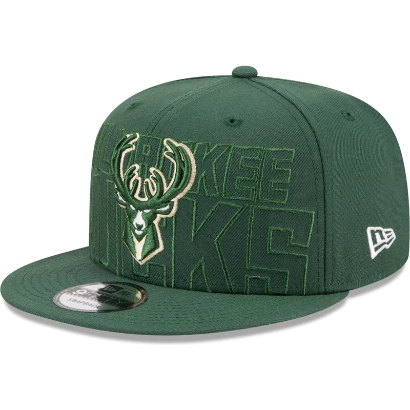 sapkak-lapos-zold-snapback-9fifty-draft-edition-2023-milwaukee-bucks-nba-new-era