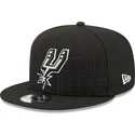sapkak-lapos-fekete-snapback-9fifty-draft-edition-2023-san-antonio-spurs-nba-new-era