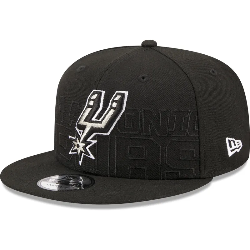 sapkak-lapos-fekete-snapback-9fifty-draft-edition-2023-san-antonio-spurs-nba-new-era