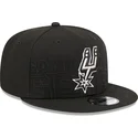 sapkak-lapos-fekete-snapback-9fifty-draft-edition-2023-san-antonio-spurs-nba-new-era