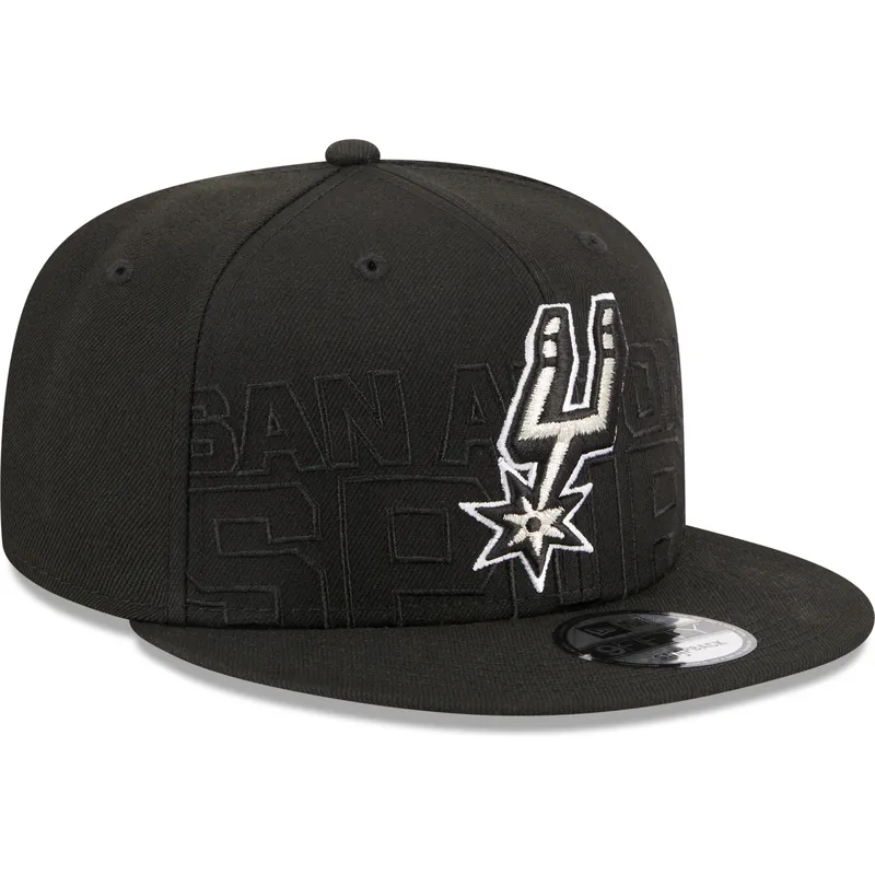 sapkak-lapos-fekete-snapback-9fifty-draft-edition-2023-san-antonio-spurs-nba-new-era