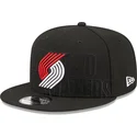 sapkak-lapos-fekete-snapback-9fifty-draft-edition-2023-portland-trail-blazers-nba-new-era