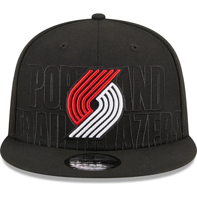 sapkak-lapos-fekete-snapback-9fifty-draft-edition-2023-portland-trail-blazers-nba-new-era