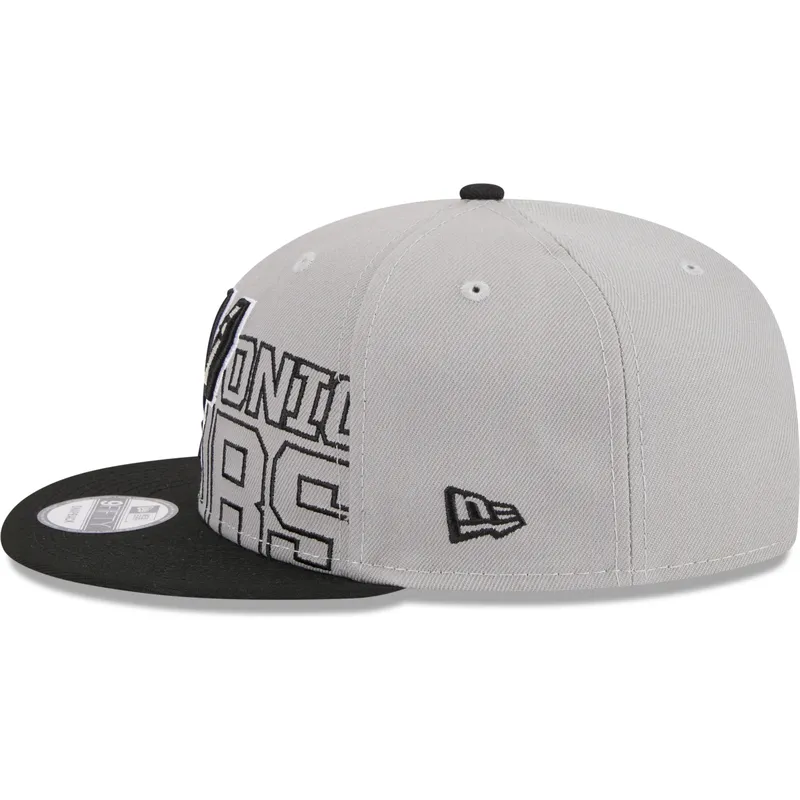 sapkak-lapos-szurke-snapback-9fifty-draft-edition-2023-san-antonio-spurs-nba-new-era