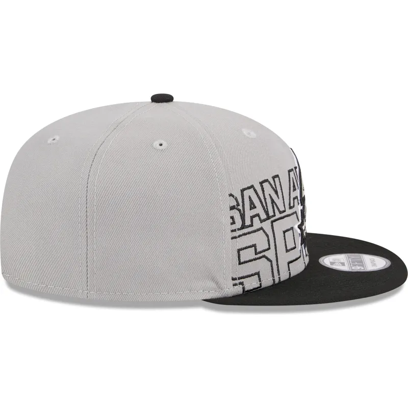 sapkak-lapos-szurke-snapback-9fifty-draft-edition-2023-san-antonio-spurs-nba-new-era