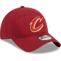 sapkak-ivelt-piros-allithato-9twenty-draft-edition-2023-cleveland-cavaliers-nba-new-era