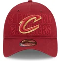 cap-ivelt-cherven-reguliruema-lenta-9twenty-draft-edition-2023-cleveland-cavaliers-nba-new-era