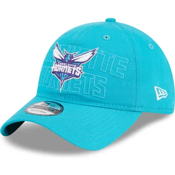 Sapkák ívelt kék állítható pánt 9TWENTY Draft Edition 2023 Charlotte Hornets NBA New Era
