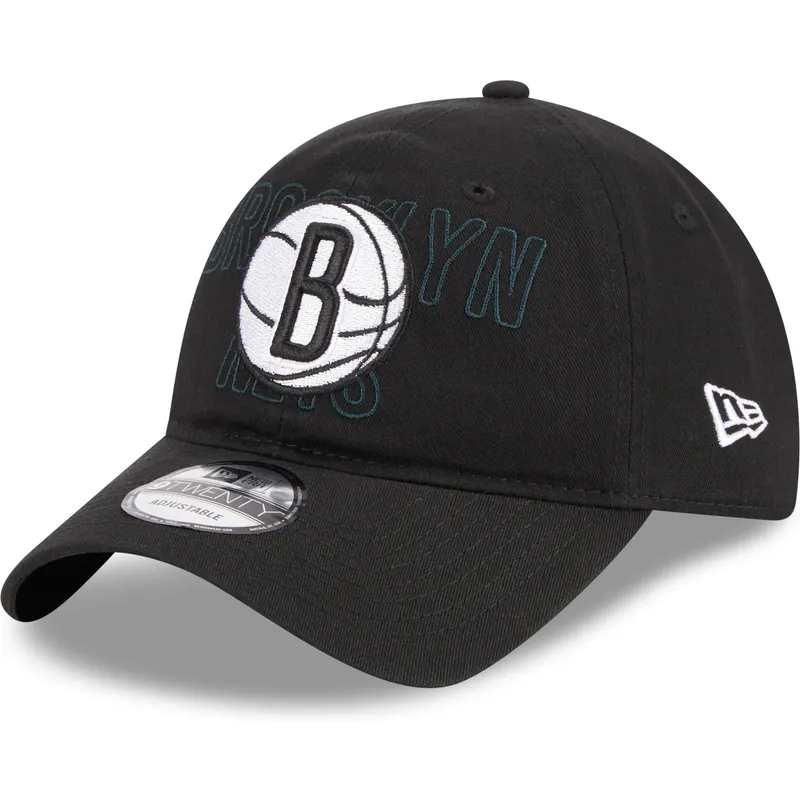 sapkak-ivelt-fekete-allithato-9twenty-draft-edition-2023-brooklyn-nets-nba-new-era